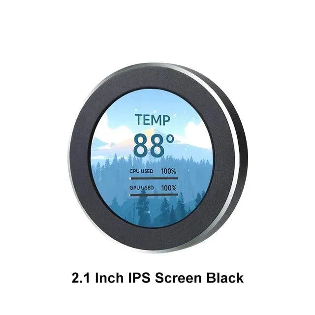 2.1-inch IPS Round Secondary Screen - Bear Hugs