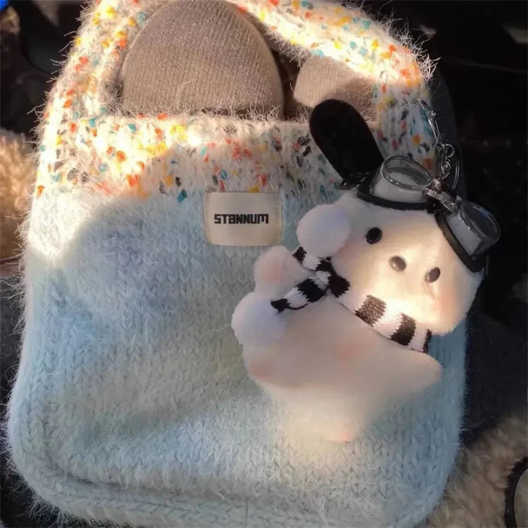 Adventure Ready Pochacco Plush Keychain