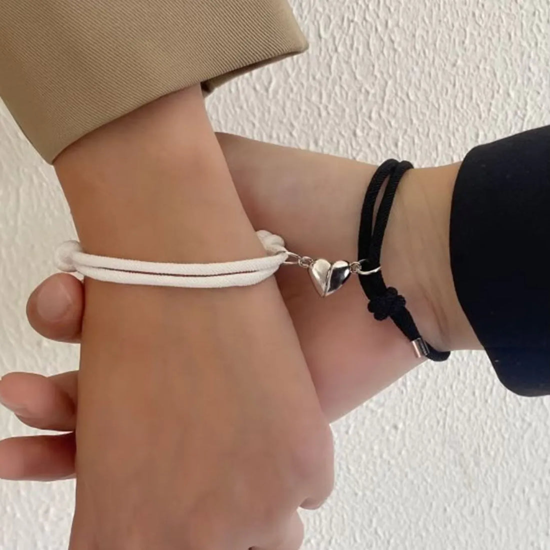 Magnetic Couple Bracelet Pair