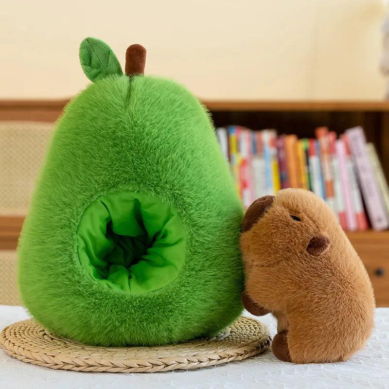 2 in 1 Pear Capybara Plush Doll - Bear Hugs