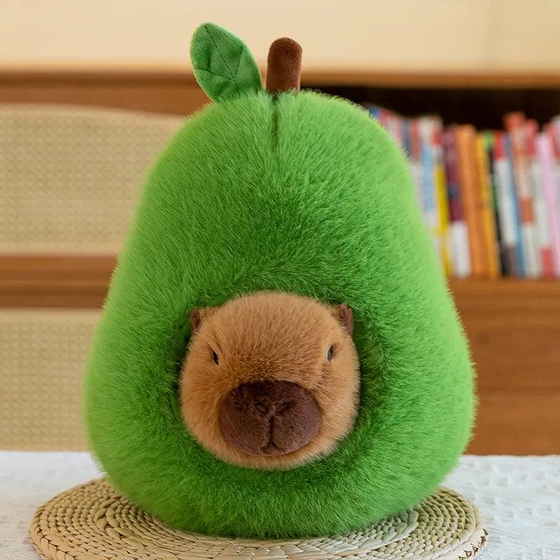 2 in 1 Pear Capybara Plush Doll - Bear Hugs