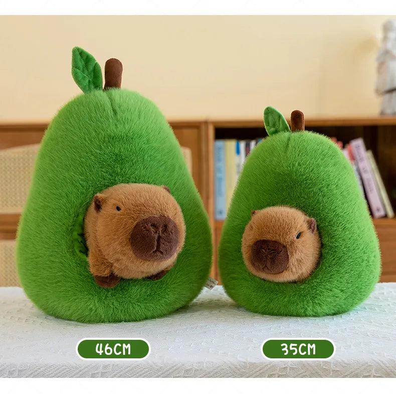 2 in 1 Pear Capybara Plush Doll - Bear Hugs