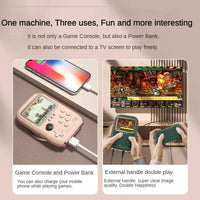 2 in 1 Retro Handheld Game Console & Power Bank - Bear Hugs