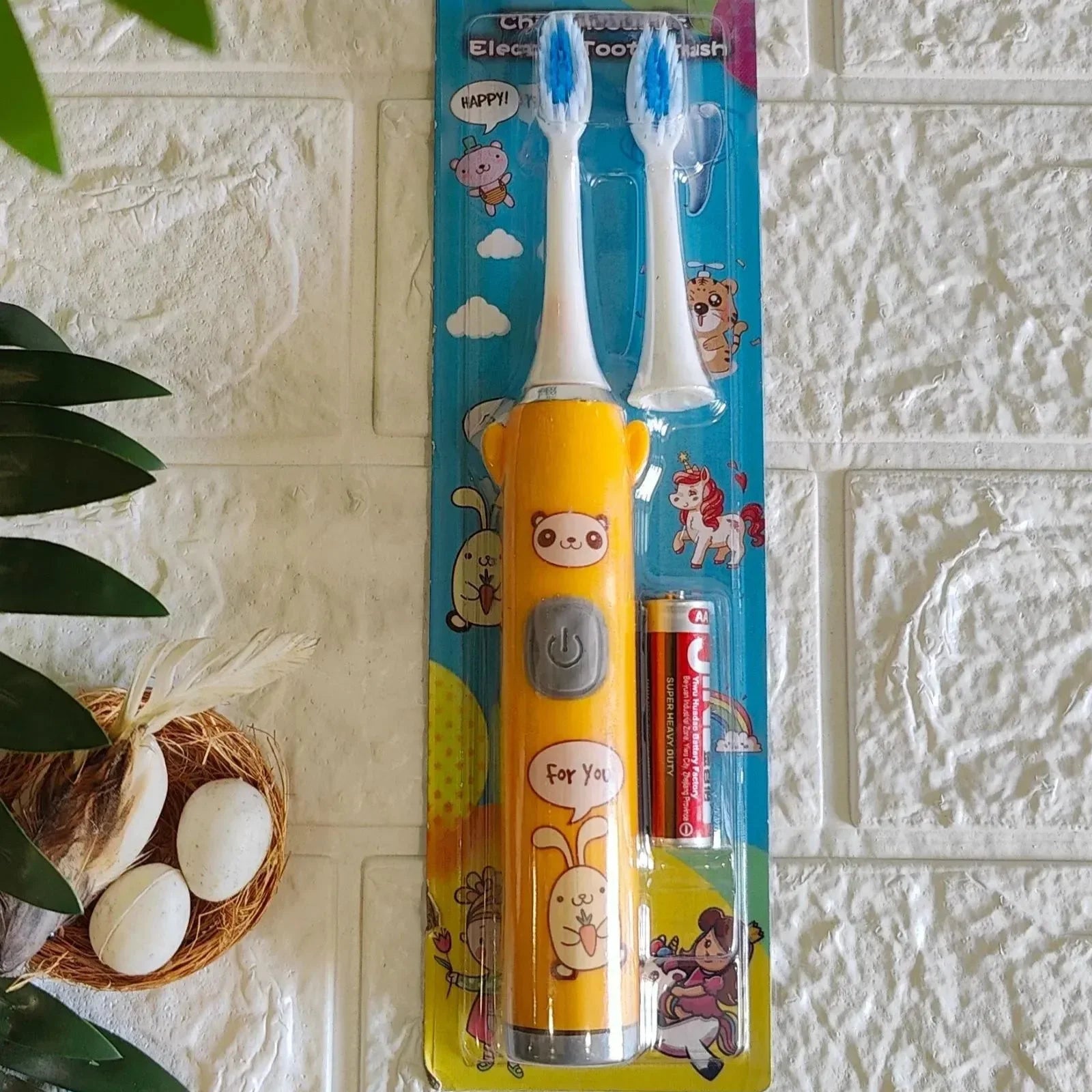 فرشاة أسنان كهربائية قوية تبعث الابتسامة 