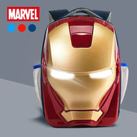 Iron Man 3D Glowing Backpack For Kids and Adults