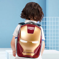 Iron Man 3D Glowing Backpack For Kids and Adults