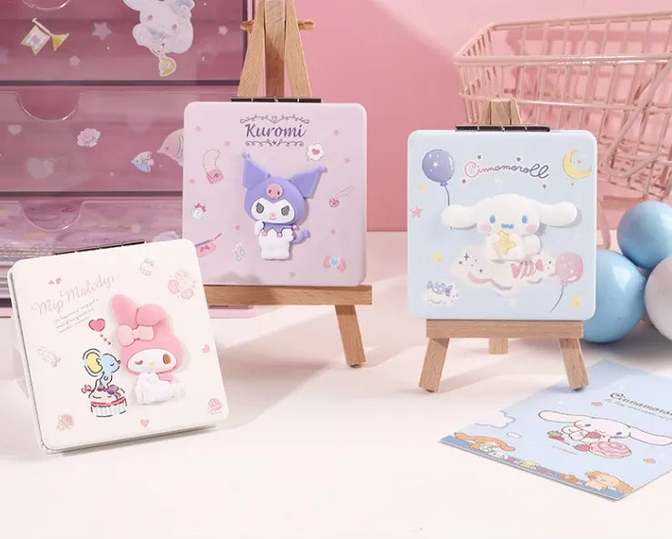 Sanrio folding mirror - Bear Hugs