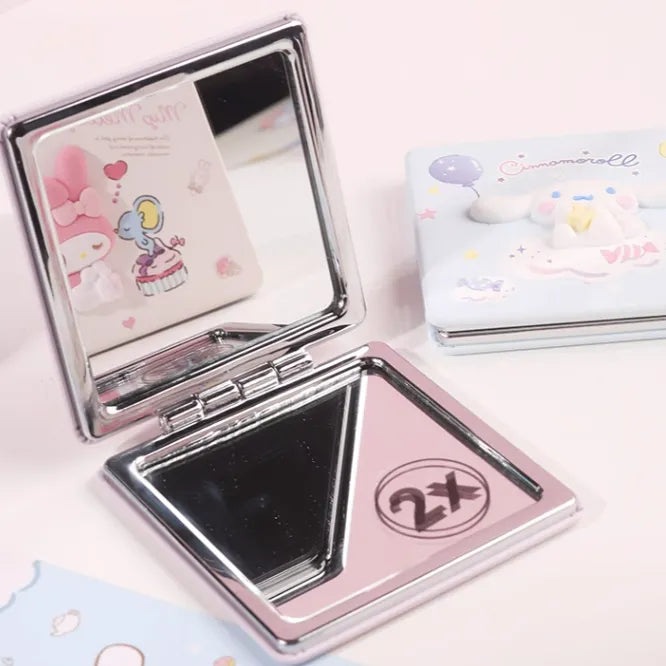 Sanrio folding mirror - Bear Hugs