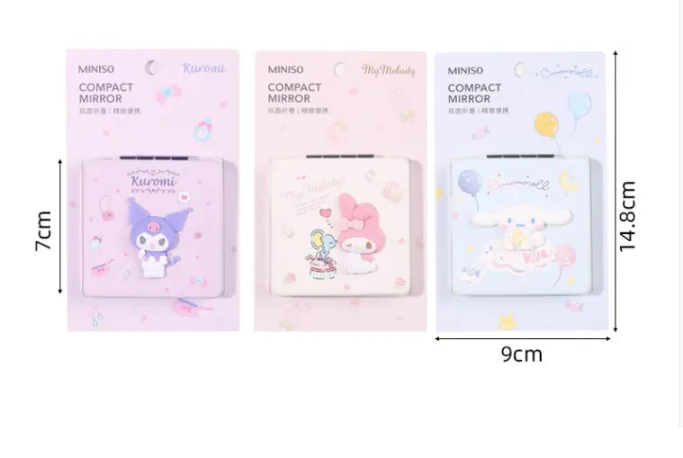 Sanrio folding mirror - Bear Hugs