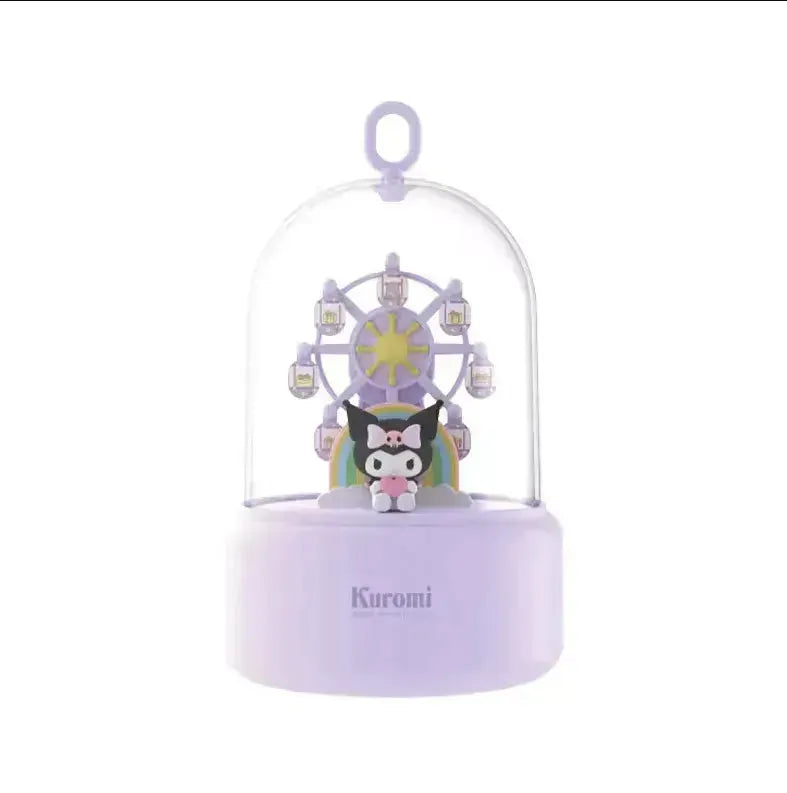 Sanrio Rotating Ferris Wheel Music Box Night Lamp - Bear Hugs