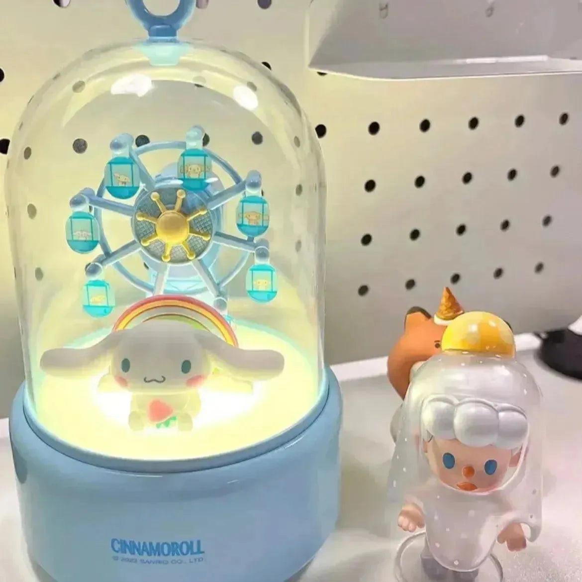 Sanrio Rotating Ferris Wheel Music Box Night Lamp - Bear Hugs