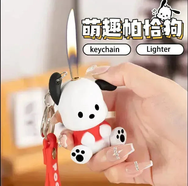 Pochacco 3D Lighter - Bear Hugs