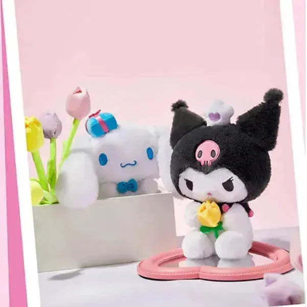 Sanrio Holding Flowers Plushie