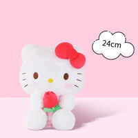 Sanrio Holding Flowers Plushie