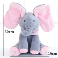 Interactive Peek-a-boo Singing Elephant (30 cm)