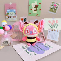 Stitch Buzzworthy Bloom Plush Keychain