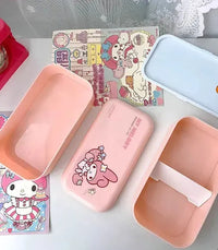 Sanrio Double Layer Bento Box - Bear Hugs