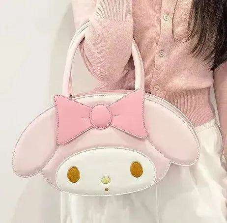 My Melody and Hello Kitty PU Crossbody Handbag