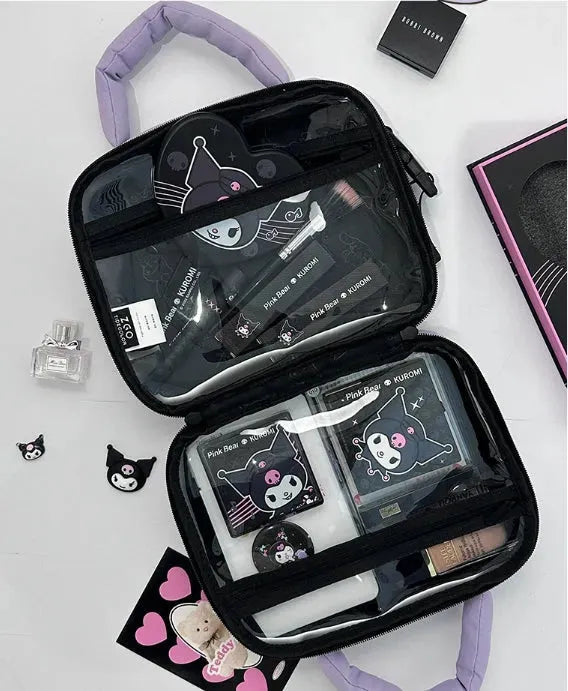 Kuromi and Hello Kitty make up bag - Bear Hugs