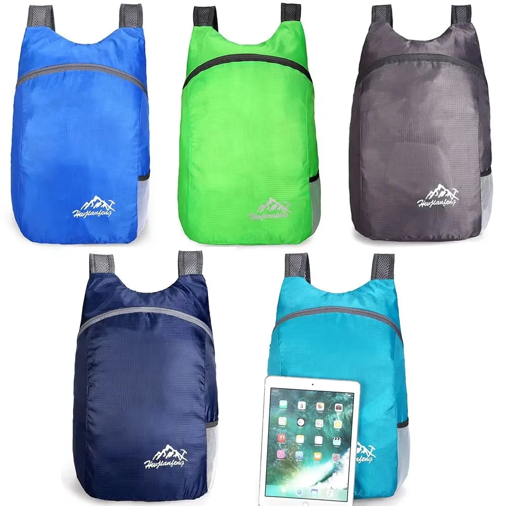 Backpack in a Pouch Folding Bag (20L Capacity)