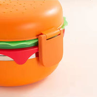 Burger Shaped Stainless Steel Lunch Box