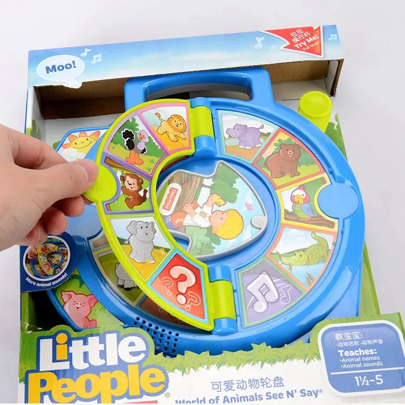 Fisher-Price Little People World of Animals Interactive Book