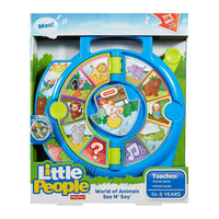 Fisher-Price Little People World of Animals Interactive Book