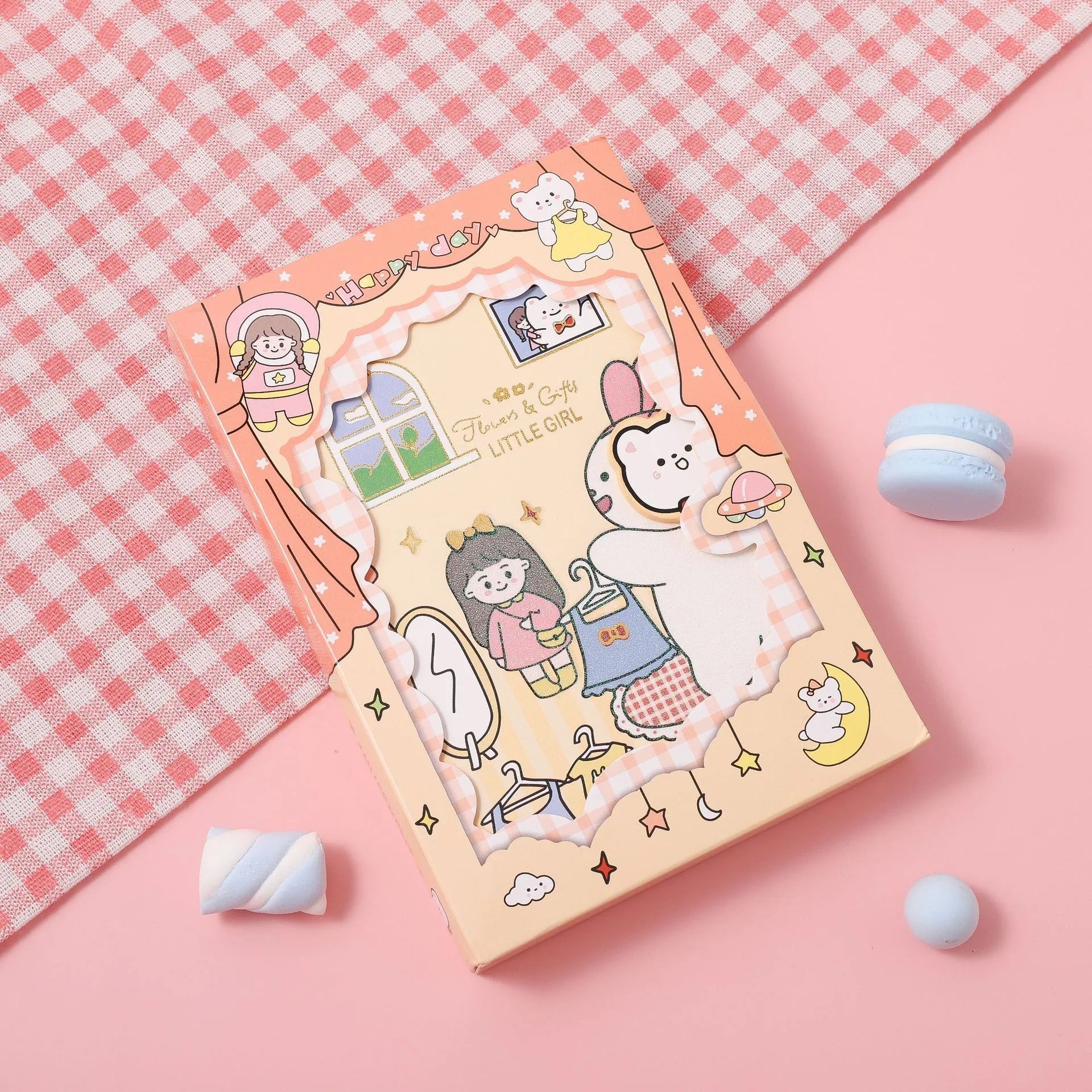 Happy Friends Diary with Magnetic Clasp