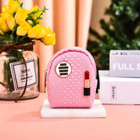 Lipstick Loot Mini Coin Purse Keychain