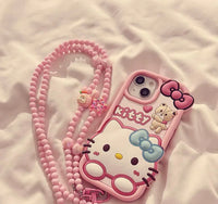 Kawaii Kitty Phone Case for iPhone 11/12/12pro max/13/13pro/13pro max/14/14pro/14pro max/15/15pro/15pro max/16/16pro/16pro max PN6928 - Bear Hugs