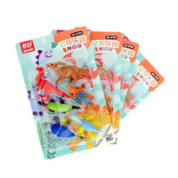 ممحاة ديناصورات جوراسيك جامبل (مجموعة من 6 قطع) 