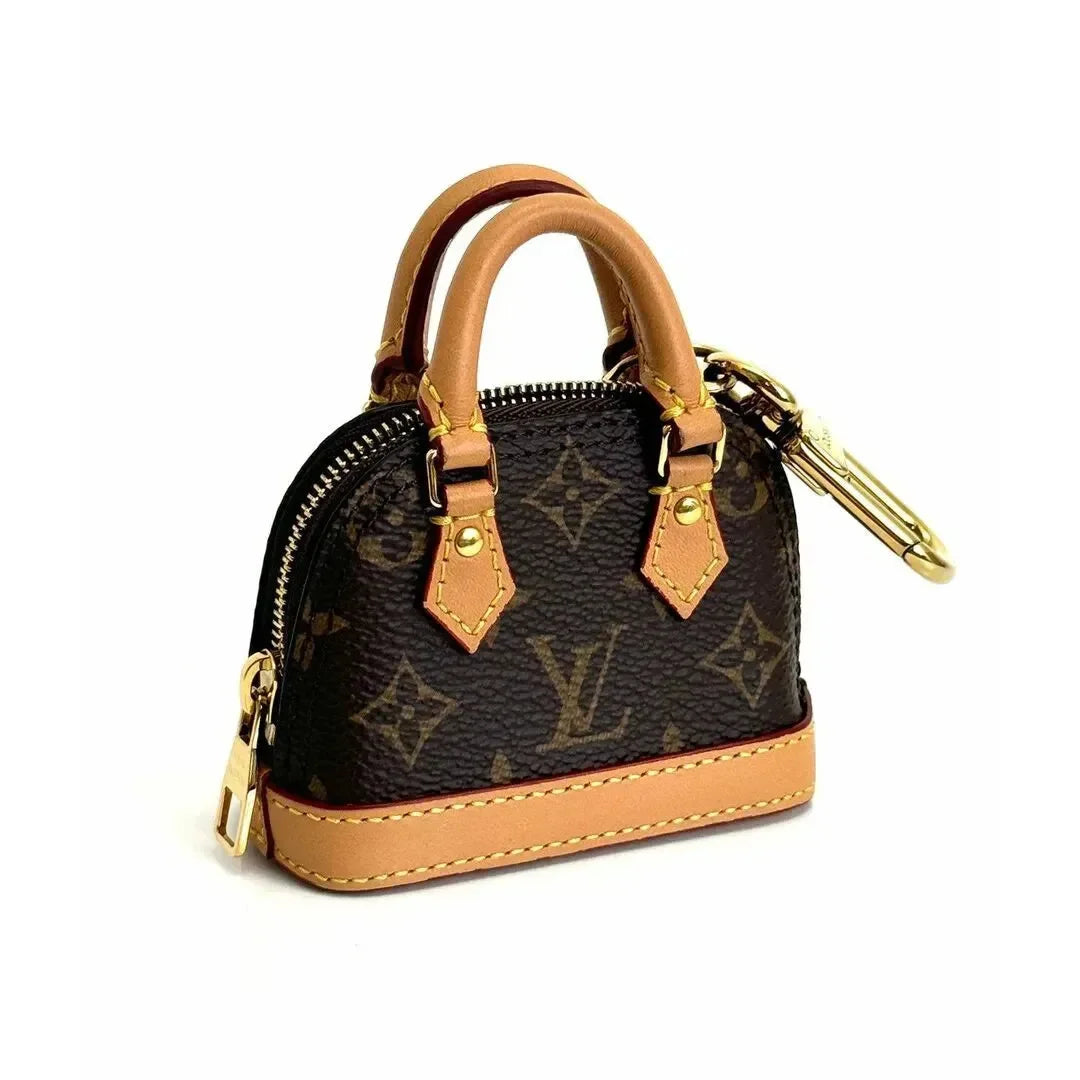 Luxe Legacy Monogram Bag Keychain