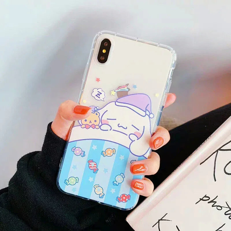 Cinnamon Dog Phone Case for iphone 6/6s/6plus/7/7plus/8/8P/X/Xs/XR/Xs Max/11/11pro/11pro max PN1028 - Bear Hugs