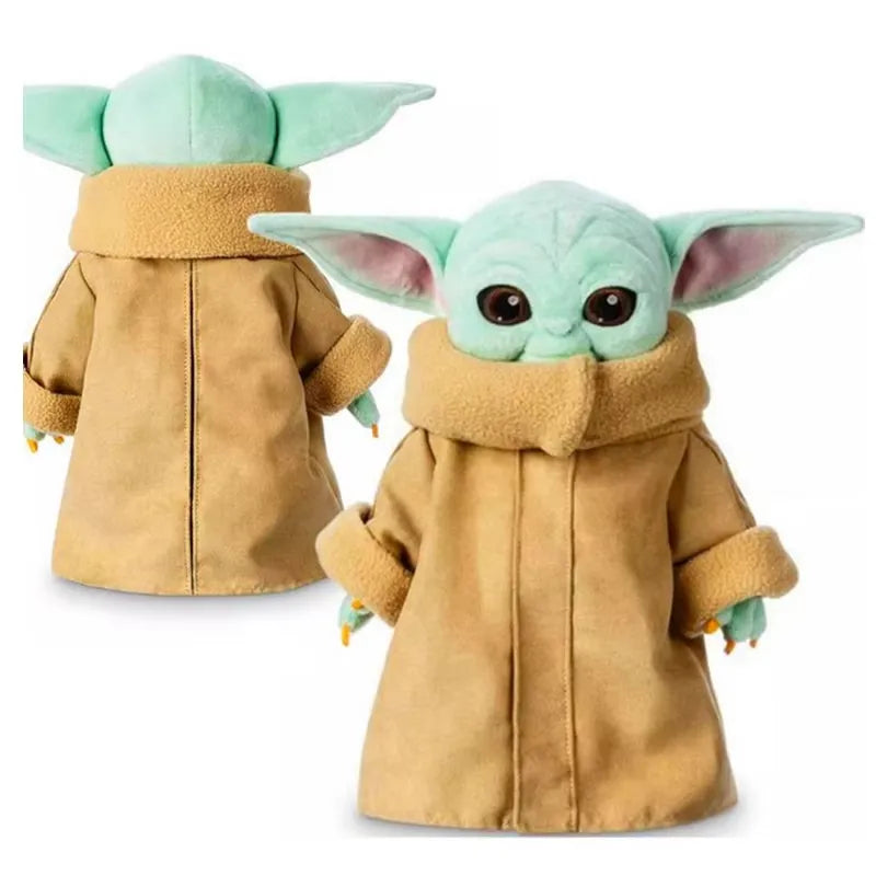 Cute Baby Yoda Grogu Plush Doll (25 cm)