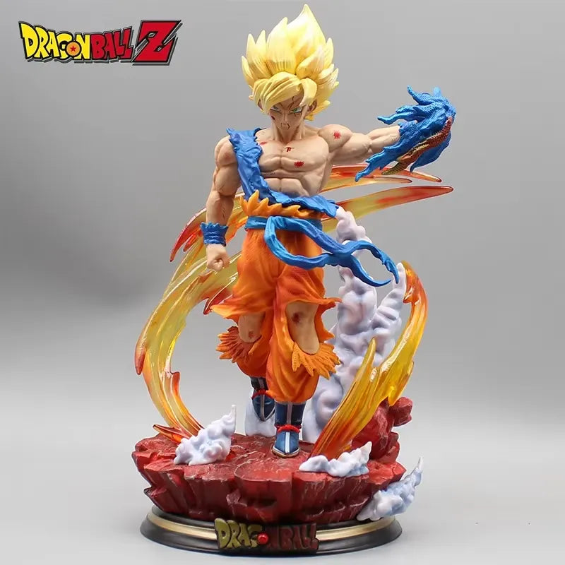 Dragon Ball Z Super Saiyan Son Goku Action Figurine (27 cm)