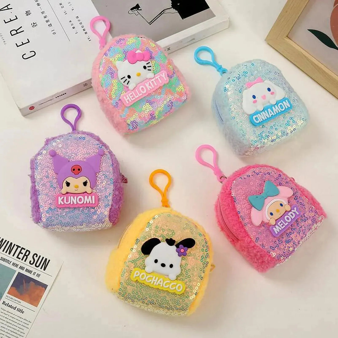 Sanrio Sequinned Coin Purse