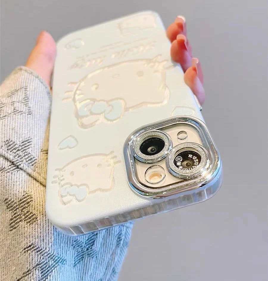 Kawaii Kitty Phone Case for iPhone 11/12/12pro max/13/13pro/13pro max/14/14pro/14pro max/15/15pro/15pro max/16/16pro/16pro max PN6981 - Bear Hugs