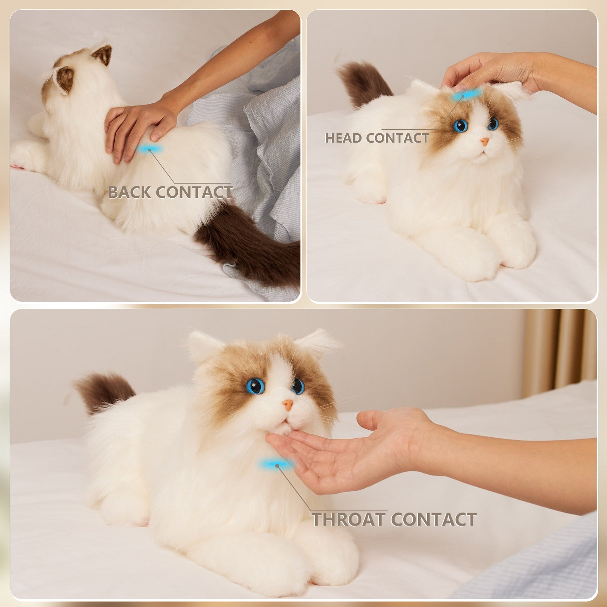 MateCat1.1 Robot Cat – Companion Toy for Sensory Comfort - Bear Hugs