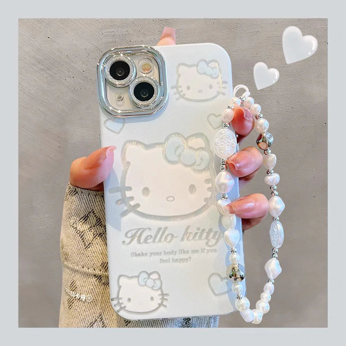 Kawaii Kitty Phone Case for iPhone 11/12/12pro max/13/13pro/13pro max/14/14pro/14pro max/15/15pro/15pro max/16/16pro/16pro max PN6981 - Bear Hugs