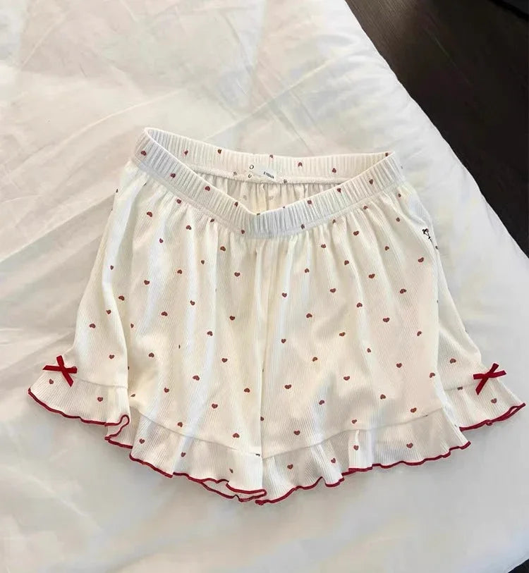 Kawaii Kitty Summer Pajamas Suits PN7088 - Bear Hugs