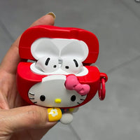 Hello Kitty Apple AirPods Case With Keychain - Bear Hugs