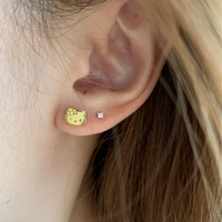 Hello Kitty Titanium Steel Cartilage Earrings