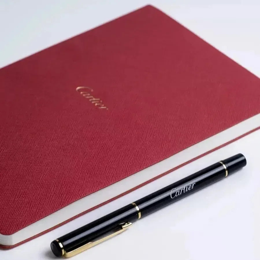 Luxe Cart Red Softcover Notebook
