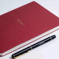 Luxe Cart Red Softcover Notebook