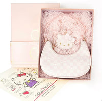 Hello Kitty Blush Pink Vanity Shoulder Bag with Mirror - Bear Hugs