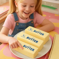 Butter Stress Ball – Soft & Slow-Rebound Squishy Toy - Bear Hugs