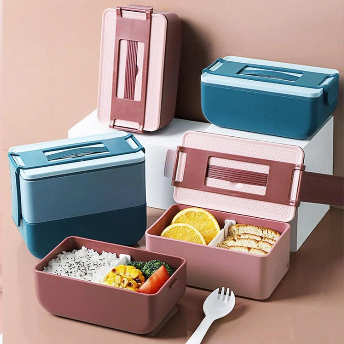 Hortela Double-Layer Bento Lunch Box