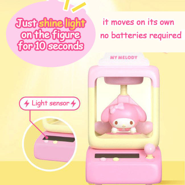 Sanrio Mini Crane Game Figures – Light & Spin Display Series - Bear Hugs
