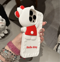 Hello Kitty Hide-and-Seek Silicone Case (For iPhone)