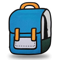 2D Cartoon Drawing Backpack - Bear Hugs